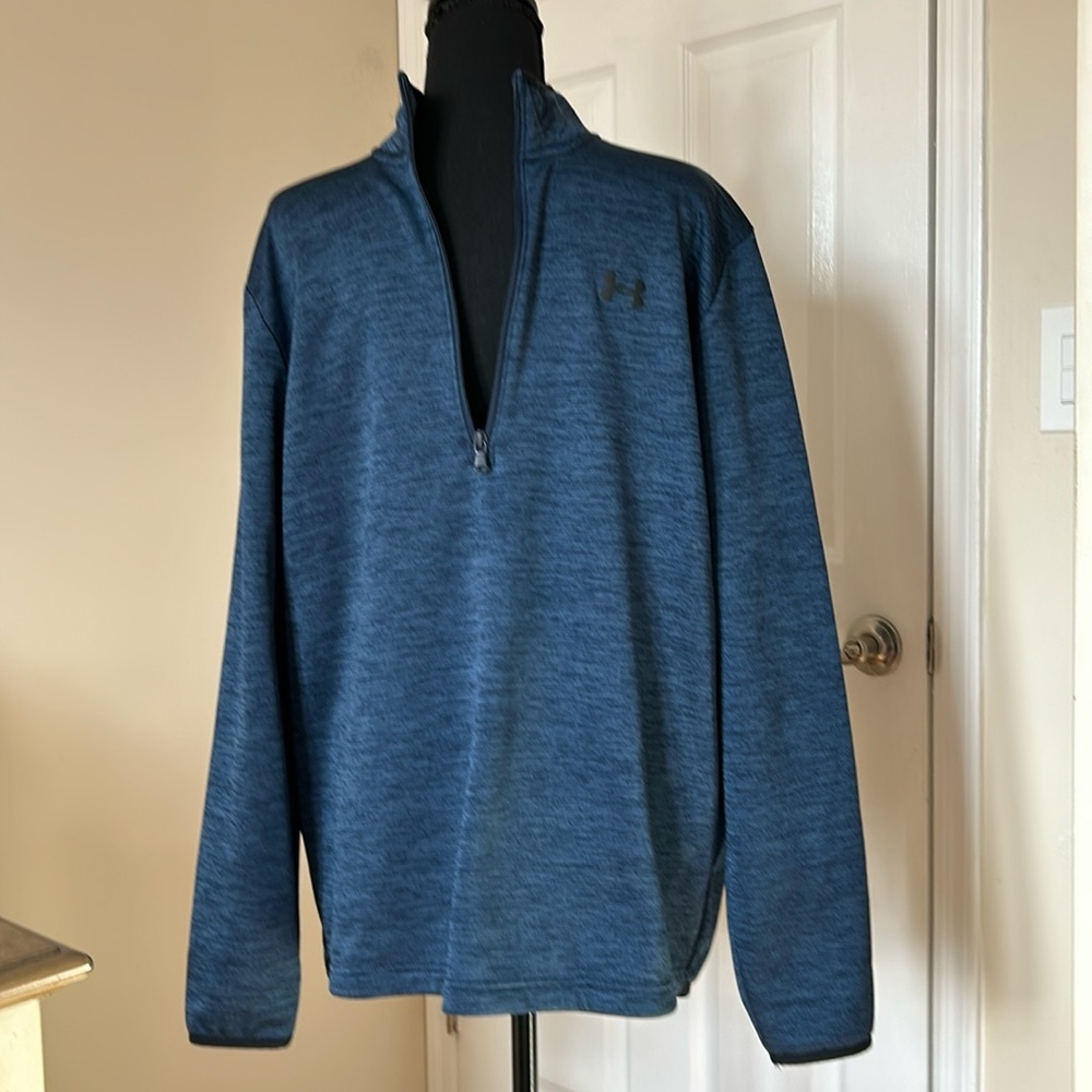 Under Armor Pullover with Zipper - Size Large